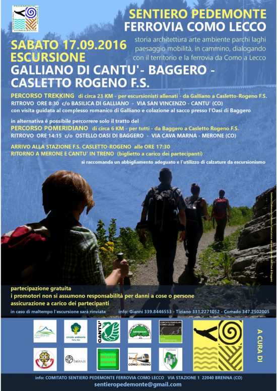 GALLIANO  BAGGERO  CASLETTO - MANIFESTO  20160909